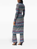 Missoni Zig Zag Motif Wool Cardigan