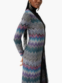 Missoni Zig Zag Motif Wool Cardigan