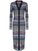 Missoni Zig Zag Motif Wool Cardigan