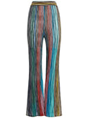 Missoni blossade ben randiga byxor