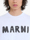 Marni Logo Cotton T Shirt