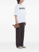 Marni Logo Cotton T Shirt