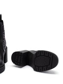 Stivali in pelle Fendi Domino