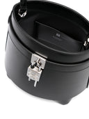 Givenchy Shark Lock Leather Bucket Bag