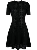 Givenchy 4 G Jacquard krótka sukienka