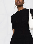 Givenchy 4 G Jacquard krótka sukienka