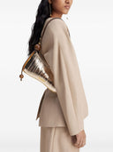 Jacquemus le bisou perle läder axelväska