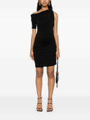 Jacquemus la mini-rboe drapeado robe