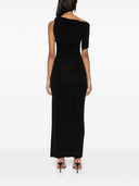 Jacquemus La Robe Drapeado Long Dress