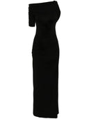 Jacquemus La Robe Drapeado Long Dress