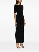 Jacquemus La Robe Drapeado Long Dress