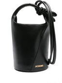 Jacquemus Le Petit Tourni Leather Bucket Bag