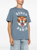 Kenzo Lucky Tiger Cotton T Shirt