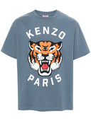 Kenzo Lucky Tiger Cotton T Shirt