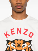 Kenzo Lucky Tiger Cotton T Shirt