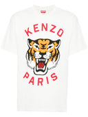 Kenzo Lucky Tiger Cotton T Shirt
