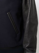 Golden Goose Wool And Leather Bomber Jacket