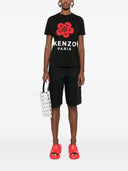 Kenzo boke blommor bomull t -shirt