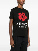 Kenzo boke blommor bomull t -shirt