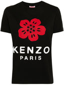 Kenzo boke blommor bomull t -shirt
