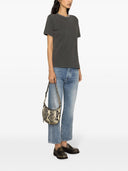 Golden Goose Golden Embroidered Cotton T Shirt