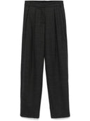 Pantalones de lana de semicotura Melba