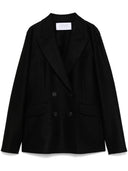 Harris Wharf London Wool Double Breasted Blazer