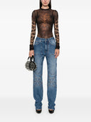 Jean Paul Gaultier Leopard Print Top