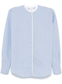 Camicia a strisce con miscela di cotone Forte Forte