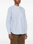 Camicia a strisce con miscela di cotone Forte Forte