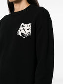 Maison Kitsune 'Fox Head Wool Jumper