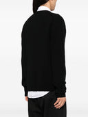 Maison Kitsune' Fox Head Wool Cardigan