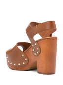 Chloè Jeannette Leather Clogs