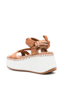 Sandały Chloè Nama Wedge
