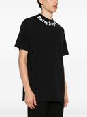 Palm Angels Logo Baumwoll -T -Shirt