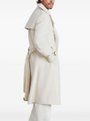 Brunello Cucinelli Cashmere And Wool Trench Coat