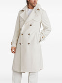 Brunello Cucinelli Cashmere And Wool Trench Coat