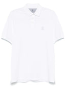 Brunello Cucinelli Logo Cotton Polo Shirt
