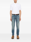 Brunello Cucinelli Logo Cotton Polo Shirt