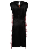 Vestido bordado de Prada Sablé
