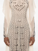 Jean Paul Gaultier Aran Strickkleid