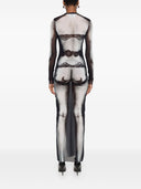 Jean Paul Gaultier Body Lace Mariniere Long Dress