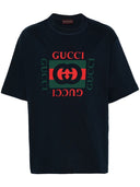 Gucci Logo Cotton T Shirt