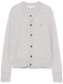 Swetra wełny dla niemowląt maison Kitsune