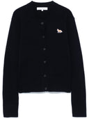 Cárdigan de lana de zorro para bebé de Maison Kitsune