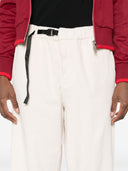 White Sand Cotton Blend Trousers