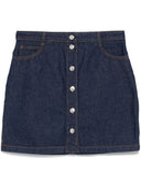 Denimowa mini spódnica Maison Kitsune