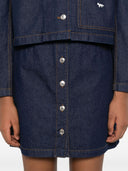 Denimowa mini spódnica Maison Kitsune
