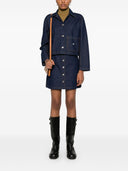 Denimowa mini spódnica Maison Kitsune