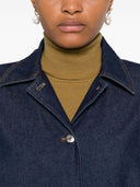 Maison Kitsune' Denim Cropped Jacket